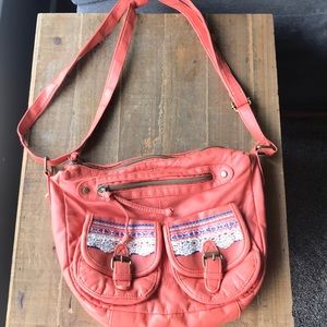 Cute peach purse
